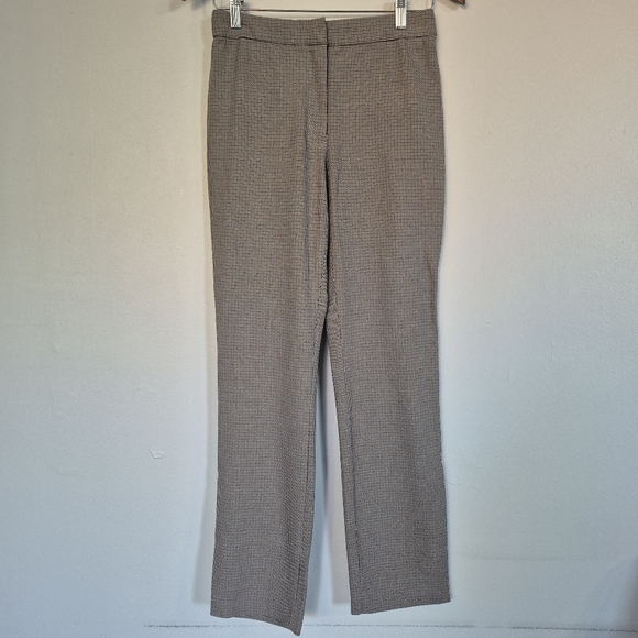 Babaton Aritzia Numero Houndstooth Ankle Slim Pants Size 6 - Picture 3 of 14
